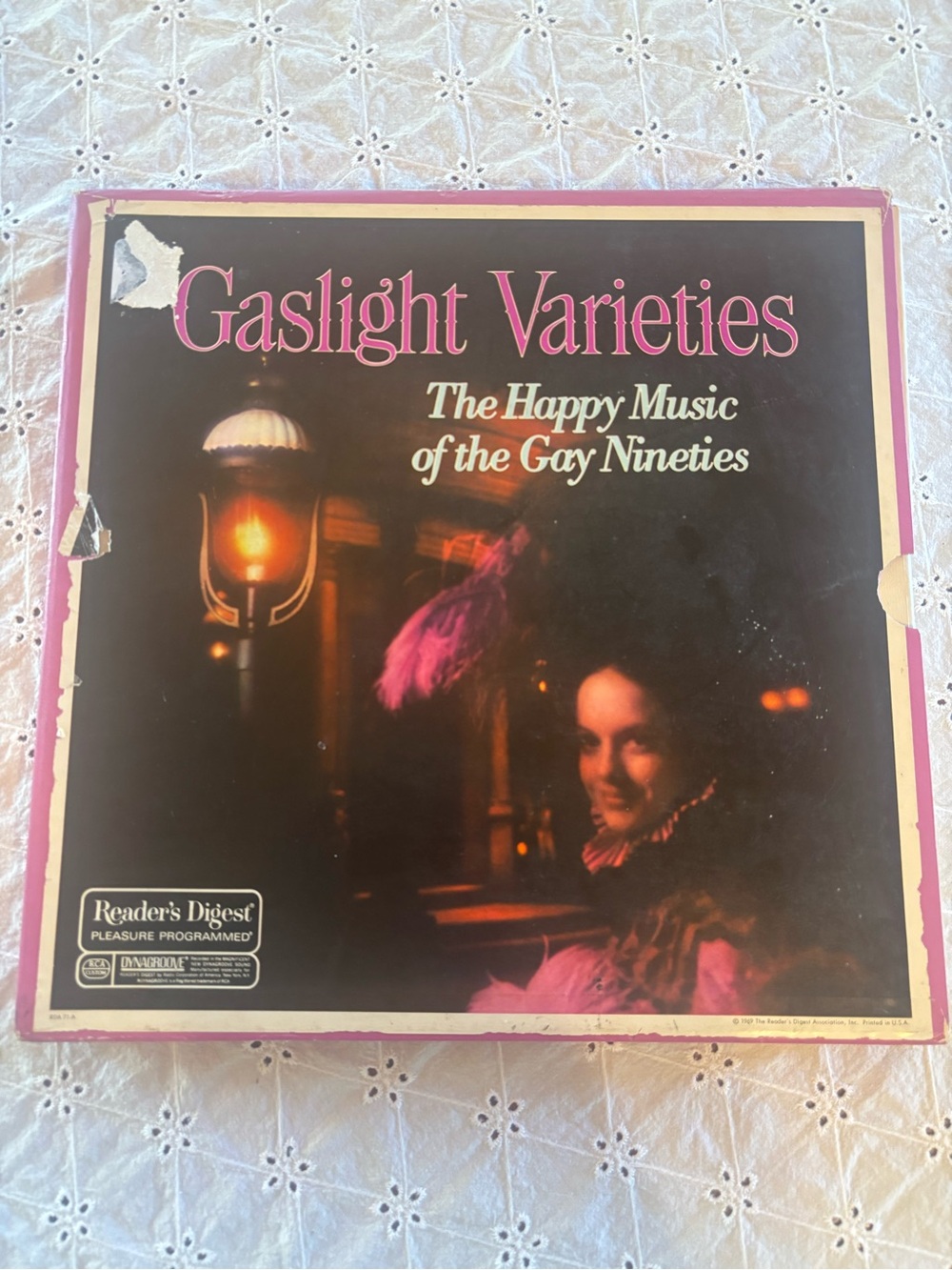 Gaslight Varieties Vinyl Record Box Set - Reader's Digest, 6 record set